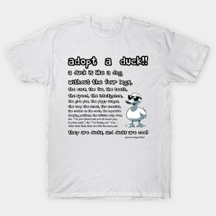 Adopt a duck T-Shirt